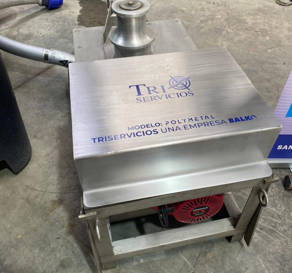 Winche Cabeza vertical y horizontal - Triservicios Polymetal